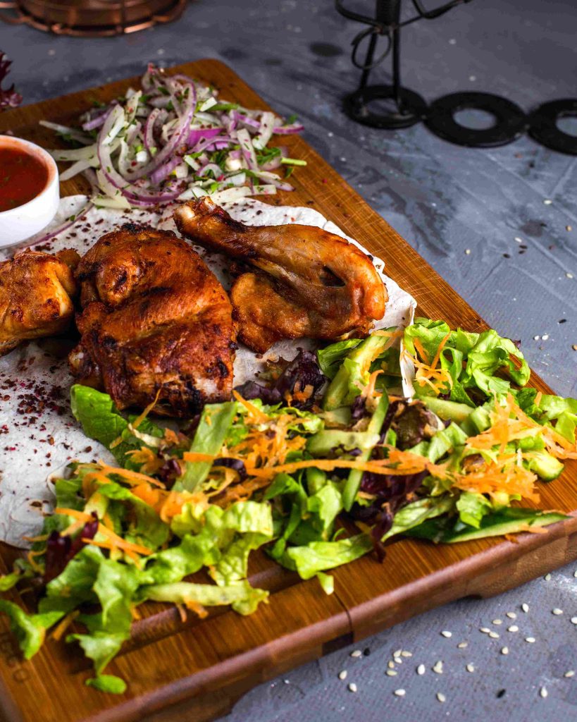 jerk chicken plate